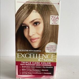 L'Oreal Excellence Creme Hair Color, Medium Ash Blonde